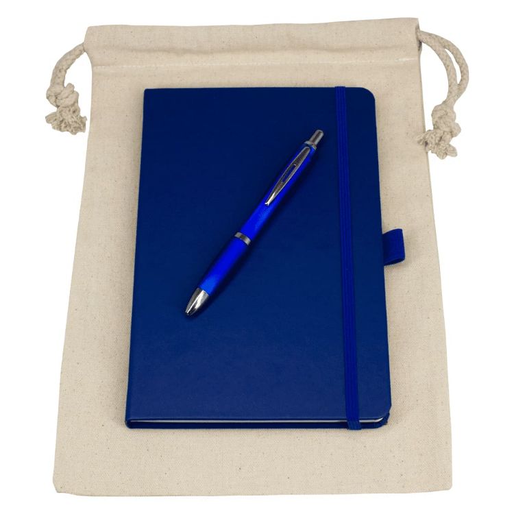 Picture of Gift Set - Drawstring Bag + JournalBook + Pen