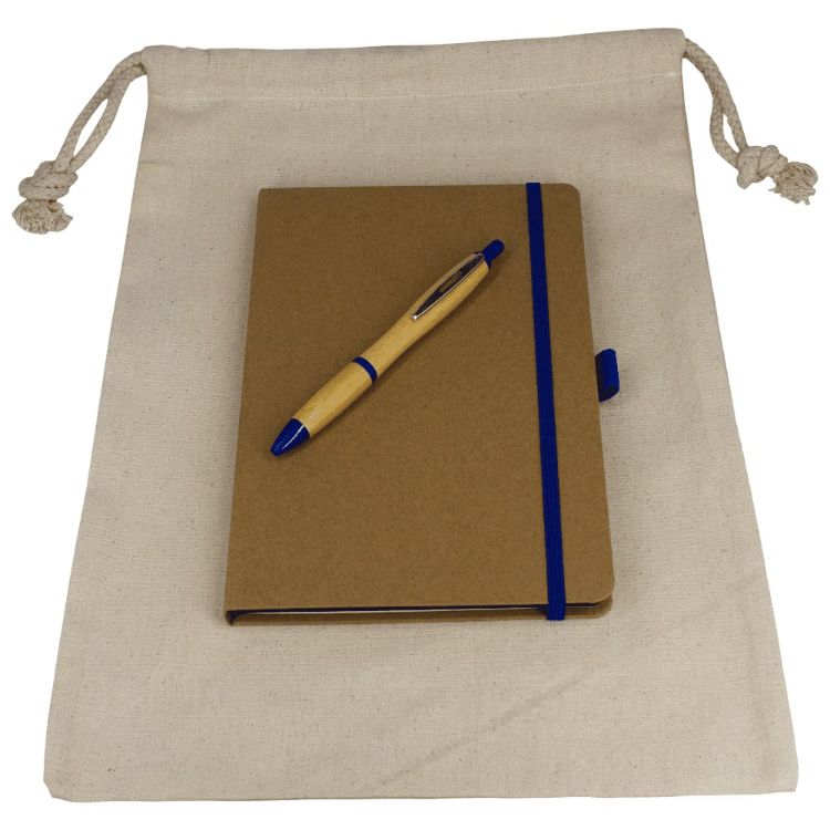 Picture of Gift Set - Drawstring Bag + JournalBook + Pen