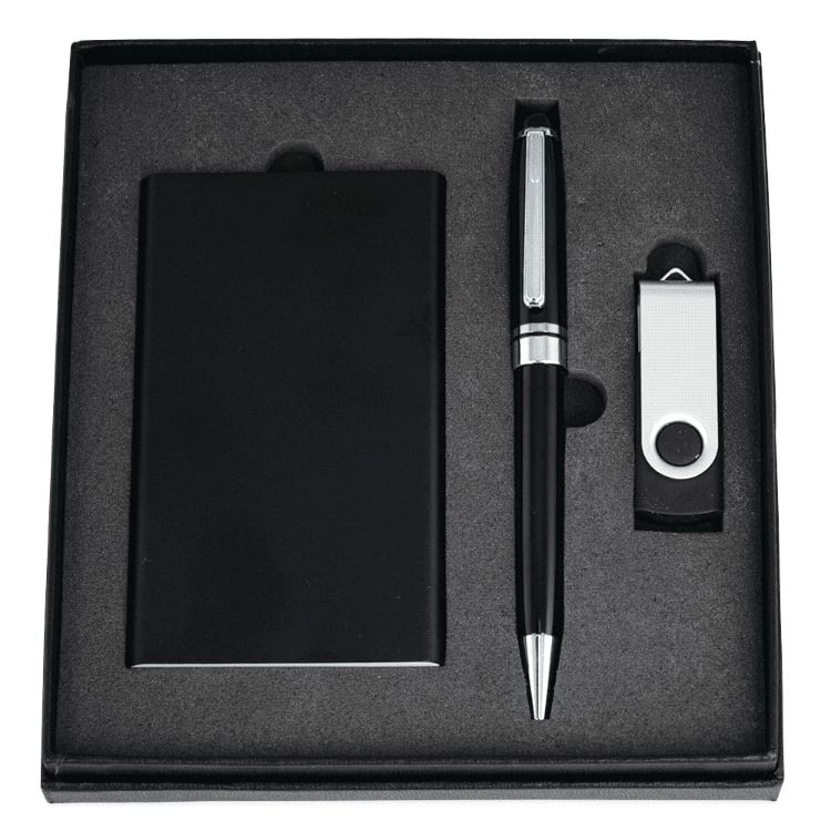 Picture of Powerbank, USB (8GB) and Pen Giftset