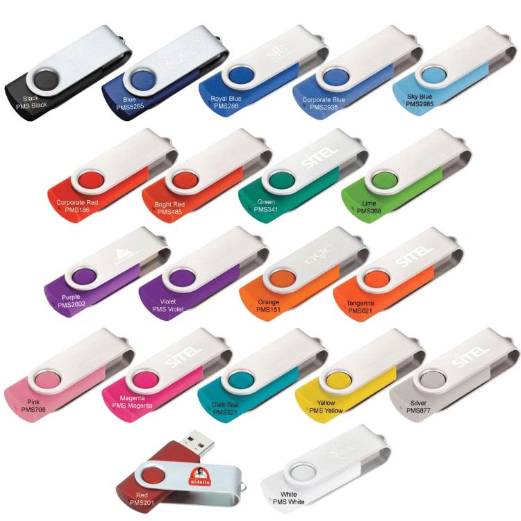 Picture of Rotate USB Flash Drive - Factory Direct Indent Pricing