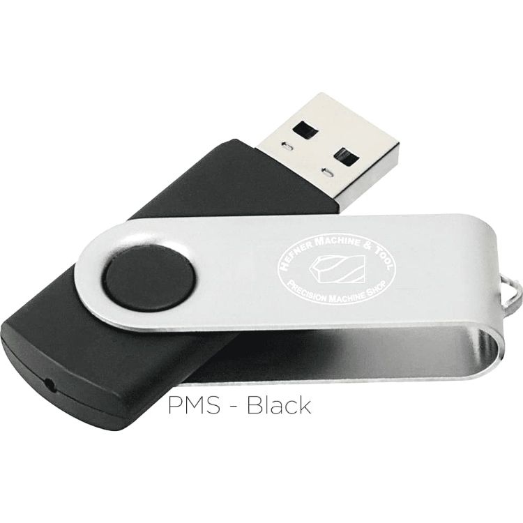 Picture of Rotate USB Flash Drive - Factory Direct Indent Pricing