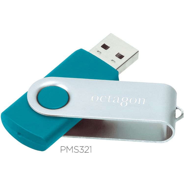 Picture of Rotate USB Flash Drive - Factory Direct Indent Pricing