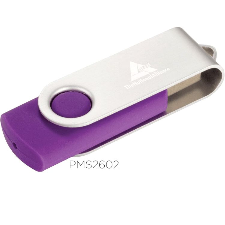 Picture of Rotate USB Flash Drive - Factory Direct Indent Pricing