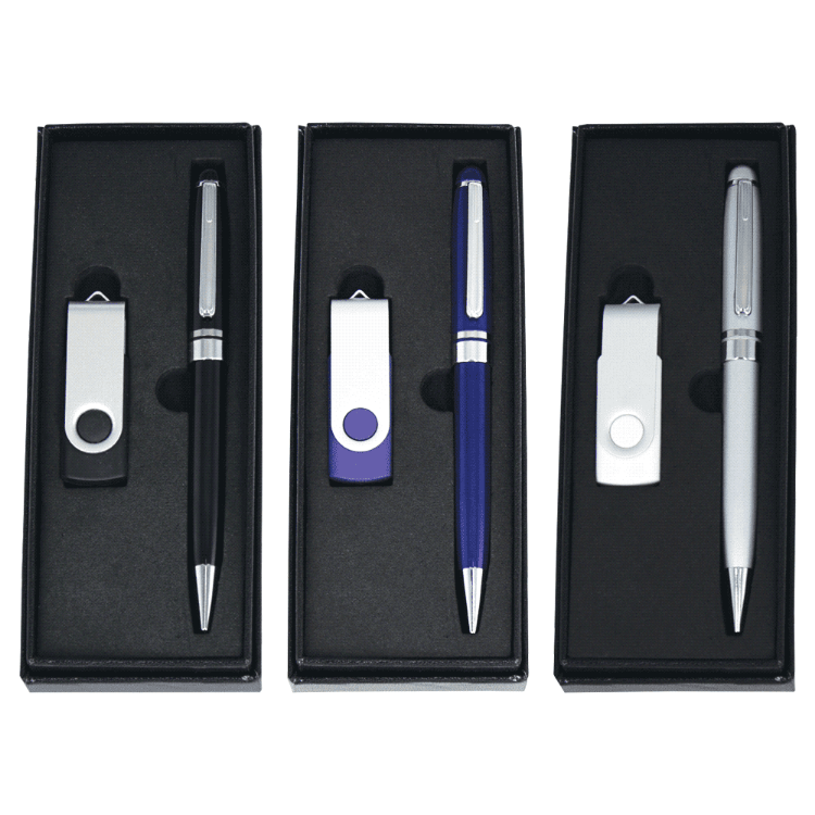 Picture of USB (4GB) and Pen Giftset