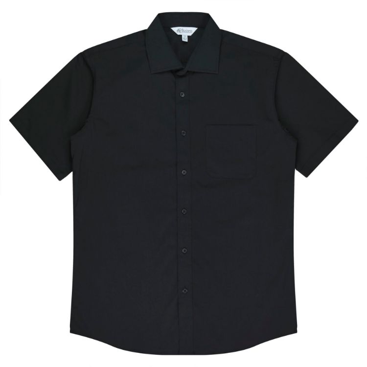 Picture of MOSMAN MENS SHIRT SHORT SLEEVE