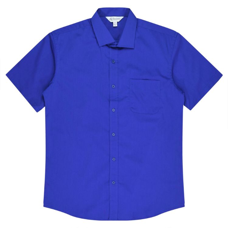 Picture of MOSMAN MENS SHIRT SHORT SLEEVE