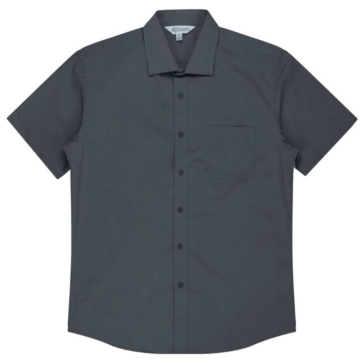 Picture of MOSMAN MENS SHIRT SHORT SLEEVE