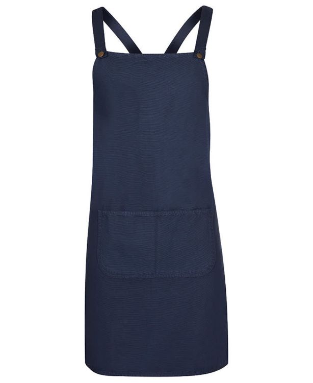 Picture of JB's Cross Back Canvas Apron (Without Straps)