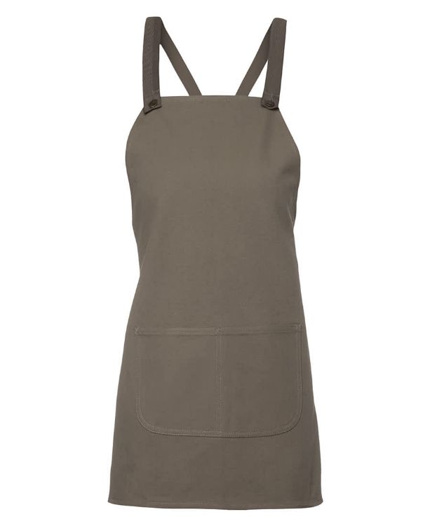 Picture of JB's Cross Back 65x71 Bib Canvas Apron (Without Strap)