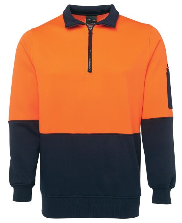 Picture of JB's Hi Vis 1/2 Zip Fleecy