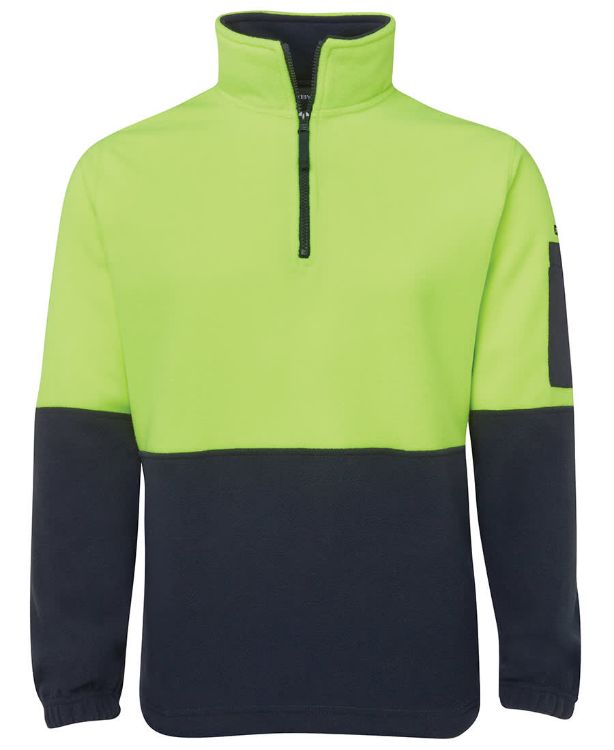 Picture of JB's Hi Vis 1/2 Zip Polar Fleece