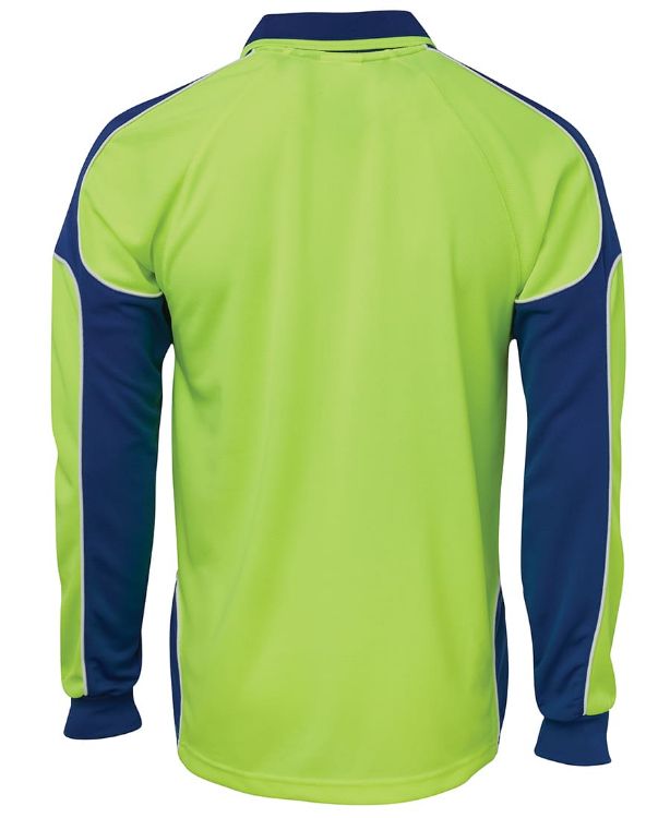 Picture of JB's Hi Vis L/S Arm Panel Polo