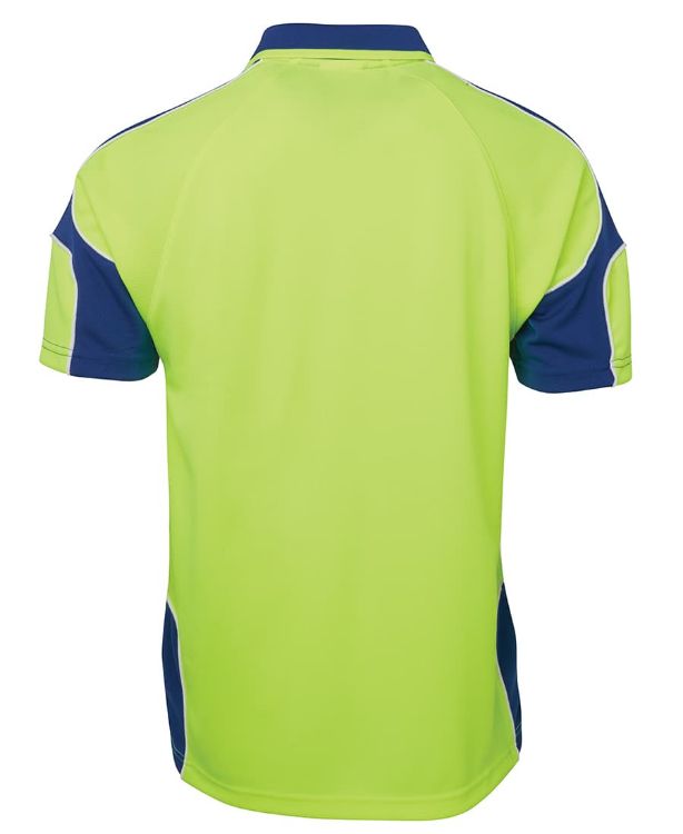 Picture of JB's Hi Vis S/S Arm Panel Polo