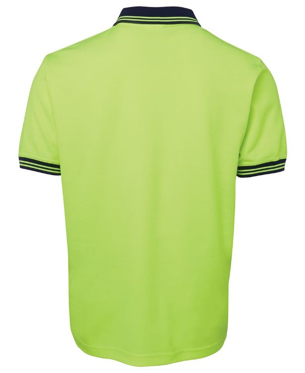 Picture of JB's Hi Vis S/S Cotton Back Polo