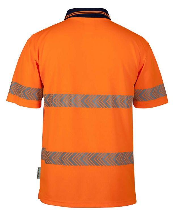 Picture of JB'S Hi Vis S/S  Segmented Tape Polo