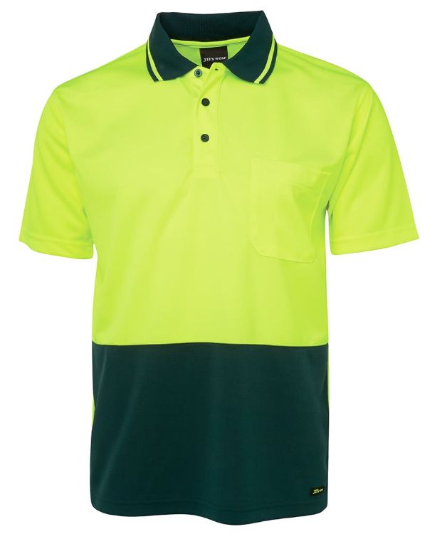 Picture of JB's Adults and Kids Hi Vis Non Cuff Traditional Polo