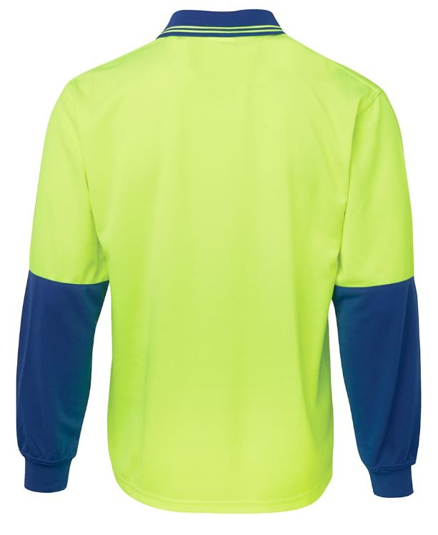 Picture of JB's Hi Vis L/S Traditional Polo