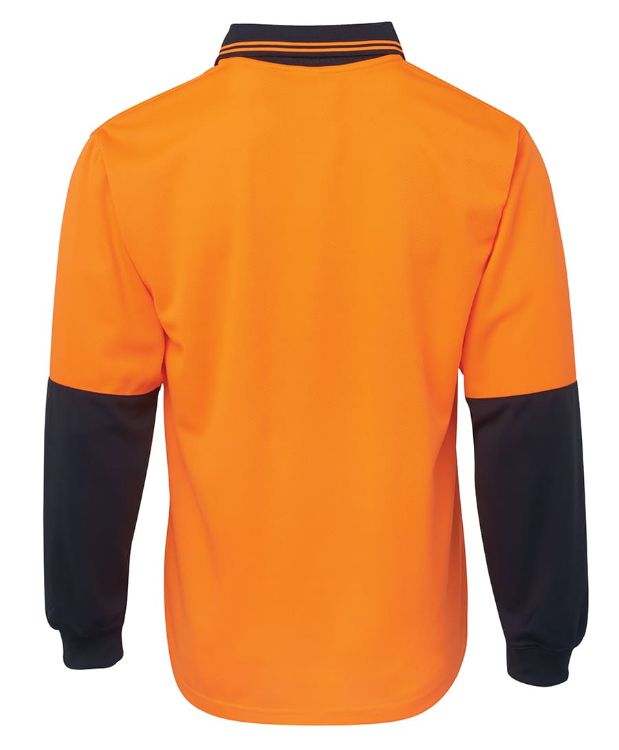 Picture of JB's Hi Vis L/S Traditional Polo