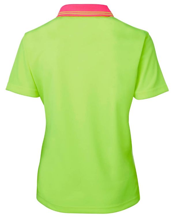 Picture of JB's Ladies Hi Vis S/S Comfort Polo