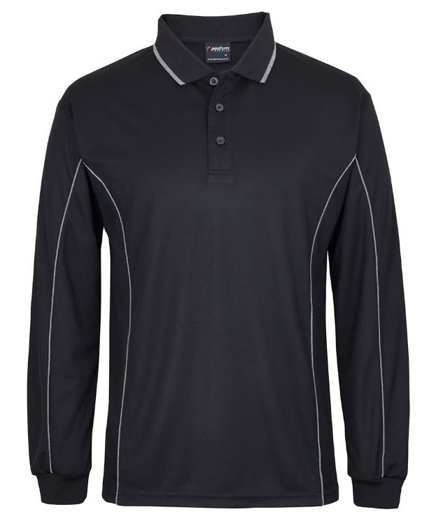 Picture of Podium L/S Piping Polo