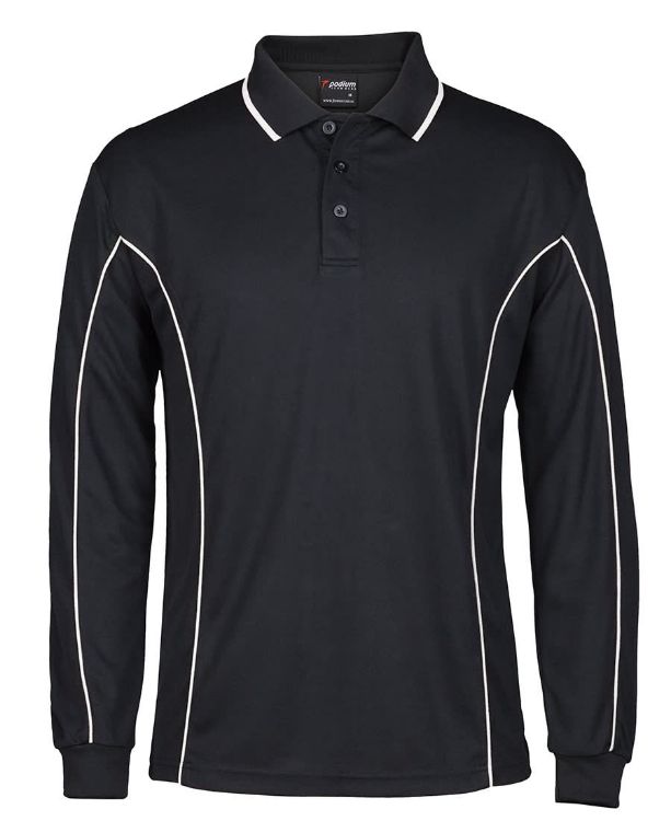 Picture of Podium L/S Piping Polo