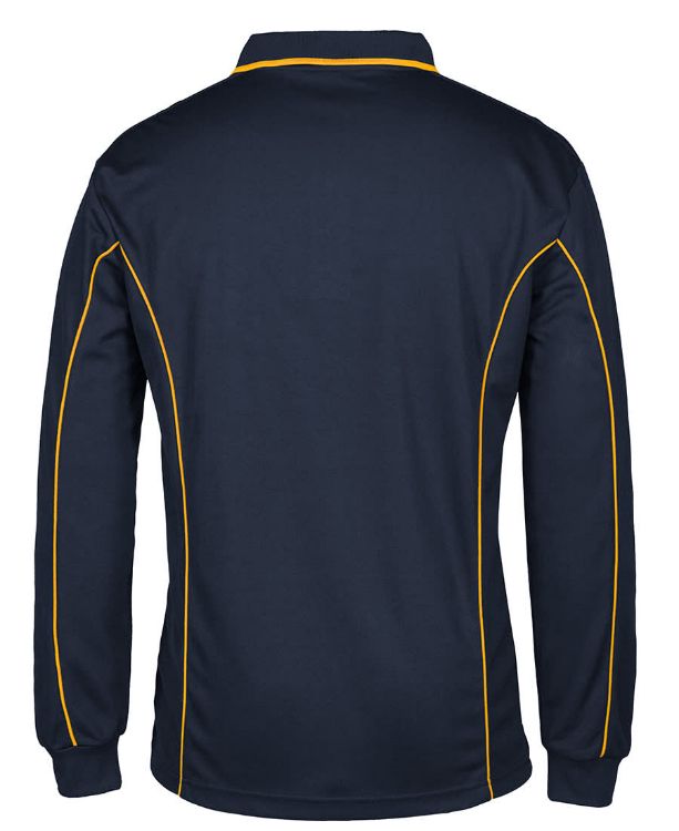 Picture of Podium L/S Piping Polo