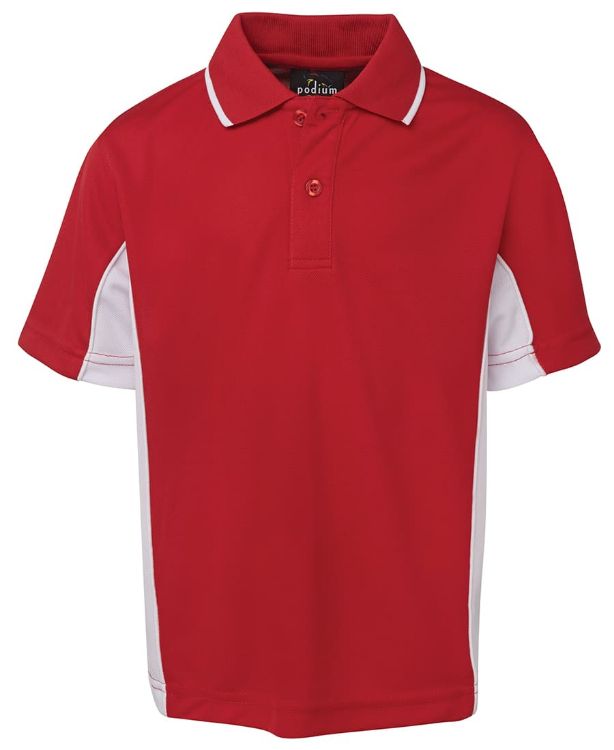 Picture of Podium Kids Contrast Polo