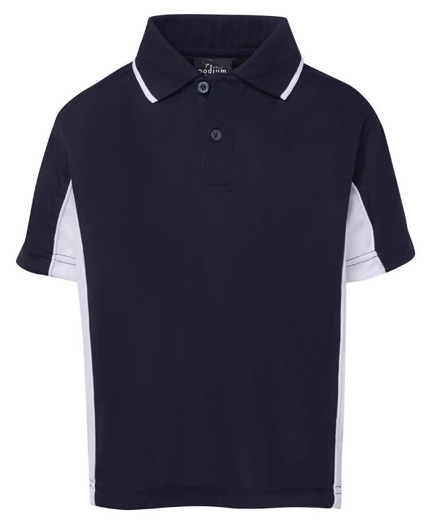 Picture of Podium Kids Contrast Polo