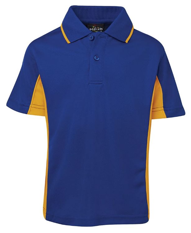 Picture of Podium Kids Contrast Polo