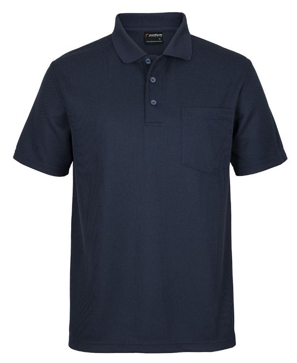 Picture of Podium Waffle Pocket Polo