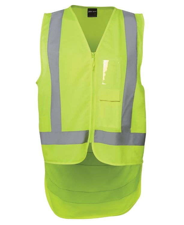 Picture of JB's Hi Vis Zip Drop Tail H Pattern (D+N) Vest