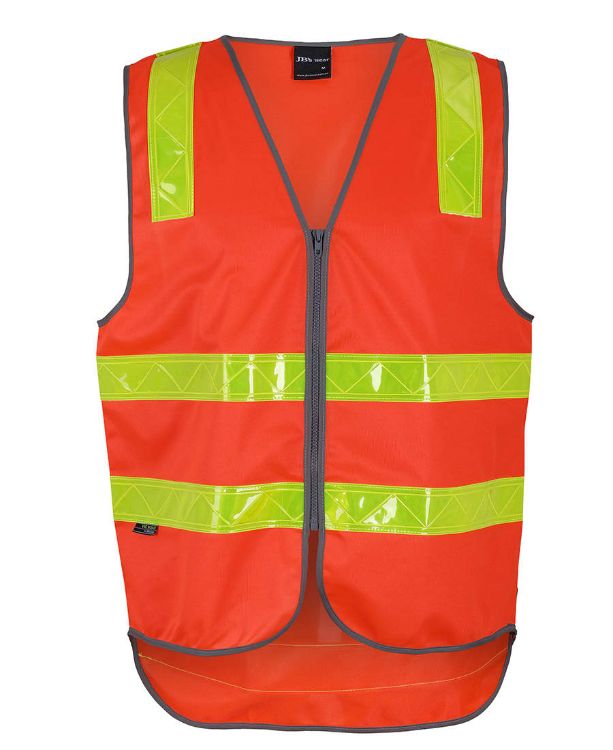 Picture of JB's Vic Road (D+N) Zip Safety Vest