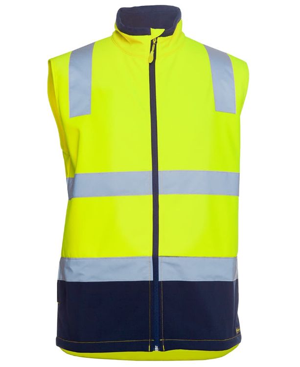 Picture of JB's Hi Vis (D+N) Three Layer Softshell Vest