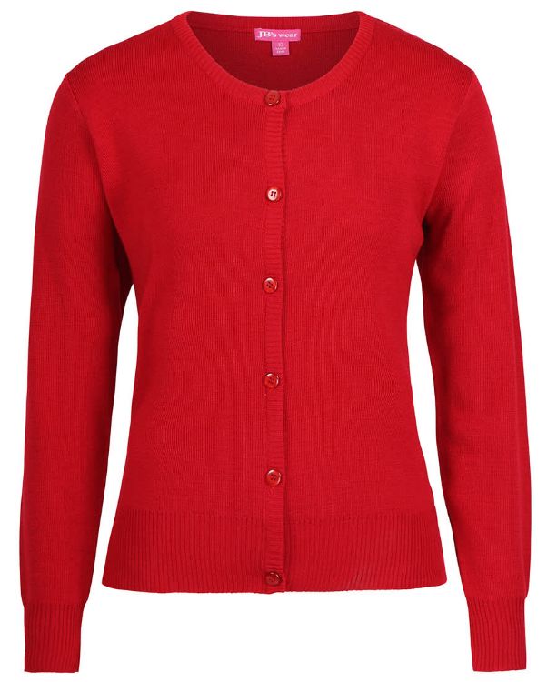 Picture of Ladies Corporate Crew Neck Cardigan