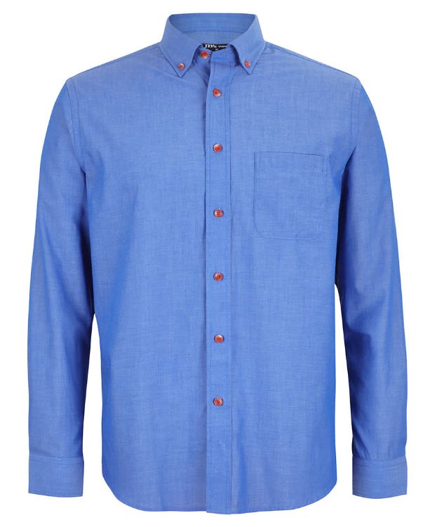 Picture of JB’s L/S Indigo Chambray Shirt