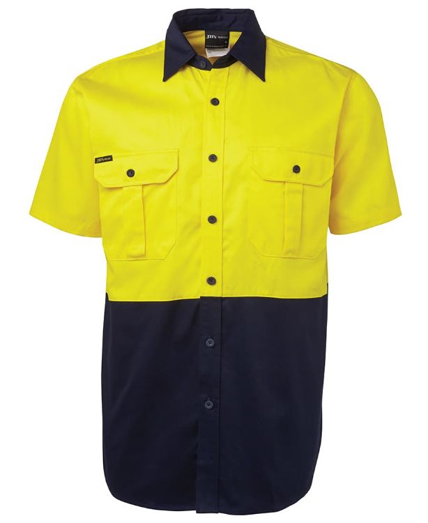 Picture of JB's Hi Vis S/S 190G Work Shirt