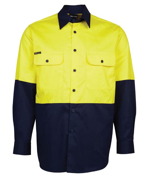 Picture of JB's Hi Vis L/S 150G Work Shirt