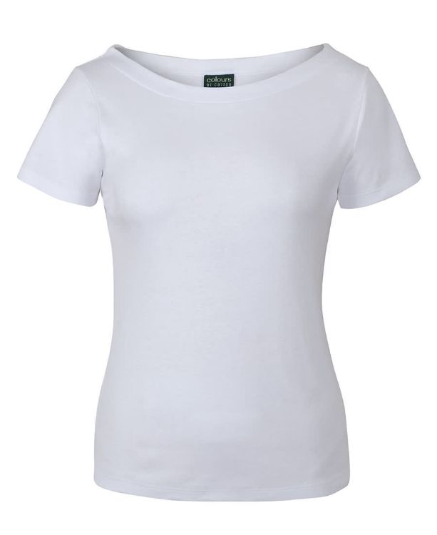 Picture of C of C Ladies Boat Neck Tee