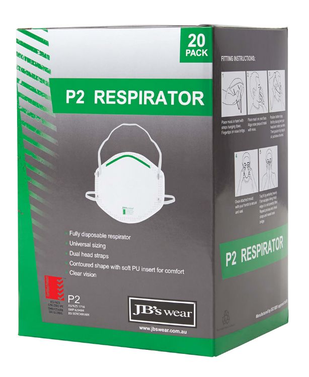 Picture of JB's P2 Respirator (20pc)