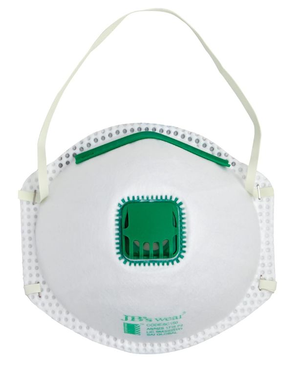 Picture of JB's Blister (3pc) P2 Respirator With Valve