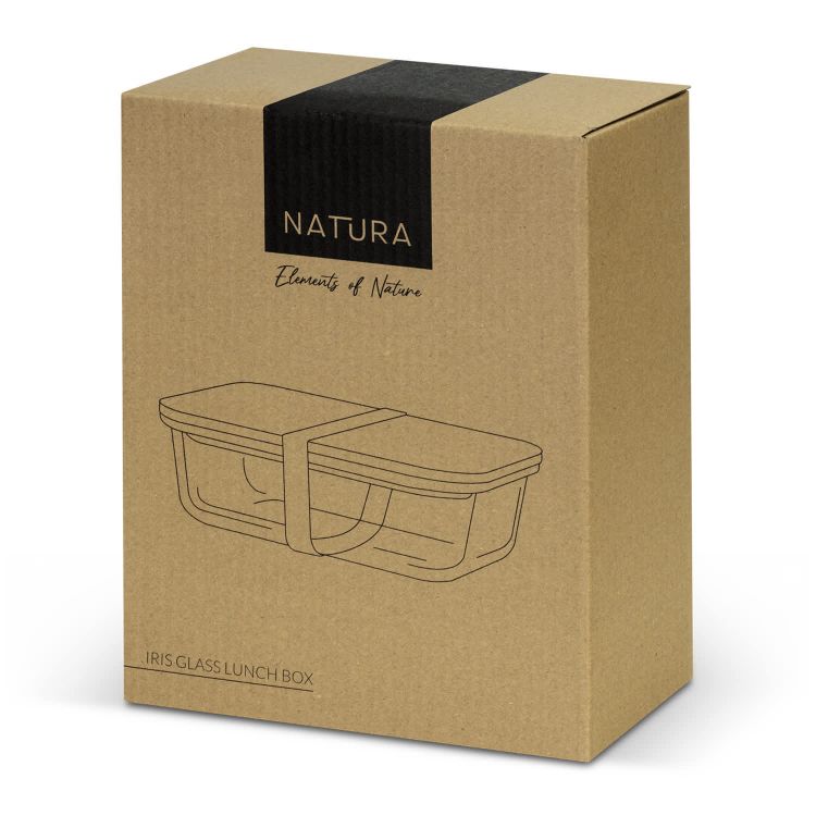 Picture of NATURA Iris Glass Lunch Box