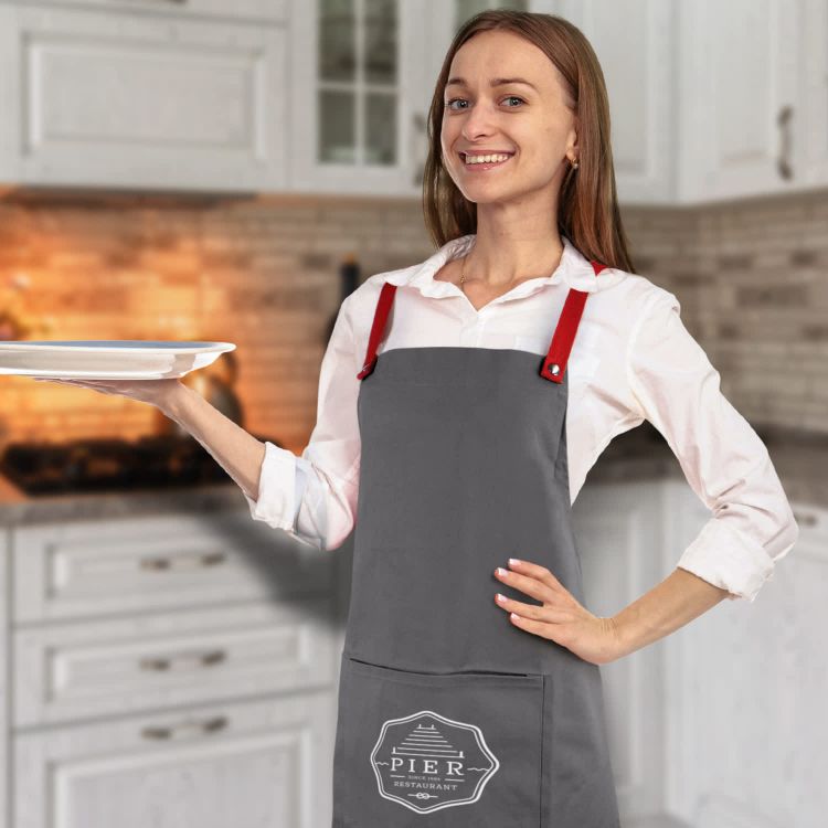 Picture of Cuisine Bib Apron - Mix and Match