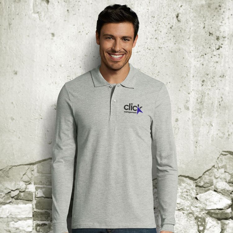 Picture of SOLS Perfect Men's Long Sleeve Polo