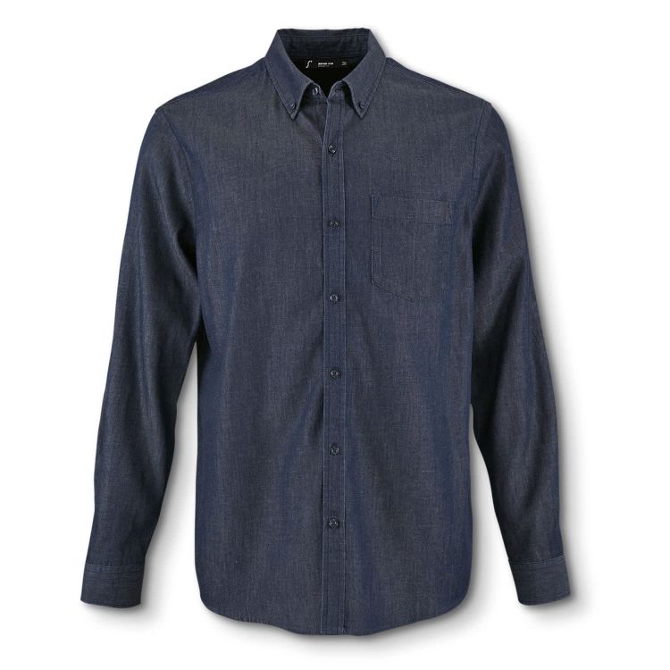 Picture of SOLS Barry Men's Denim Shirt