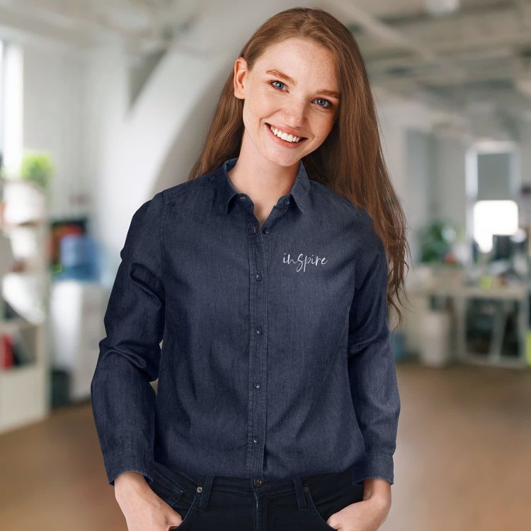 Picture of TRENDSWEAR Chester Women's Denim Shirt