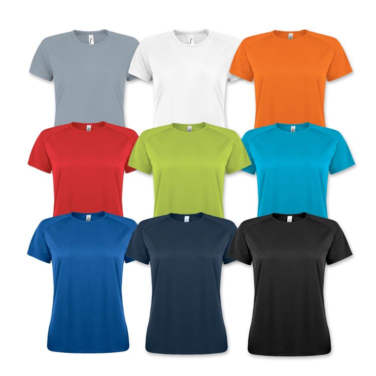 Picture of SOLS Sporty Womens T-Shirt