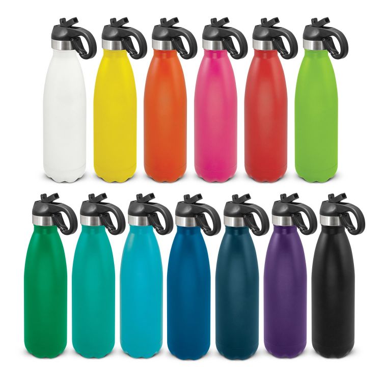 Picture of Mirage Powder Coated Vacuum Bottle - Flip Lid