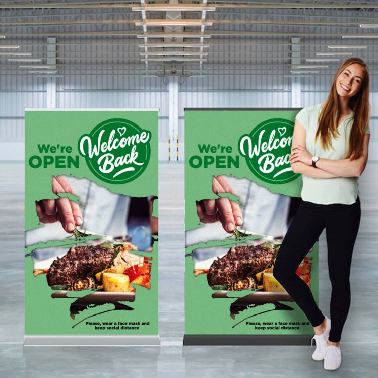 Picture of Luxury Pull Up Banner (SC Approved)