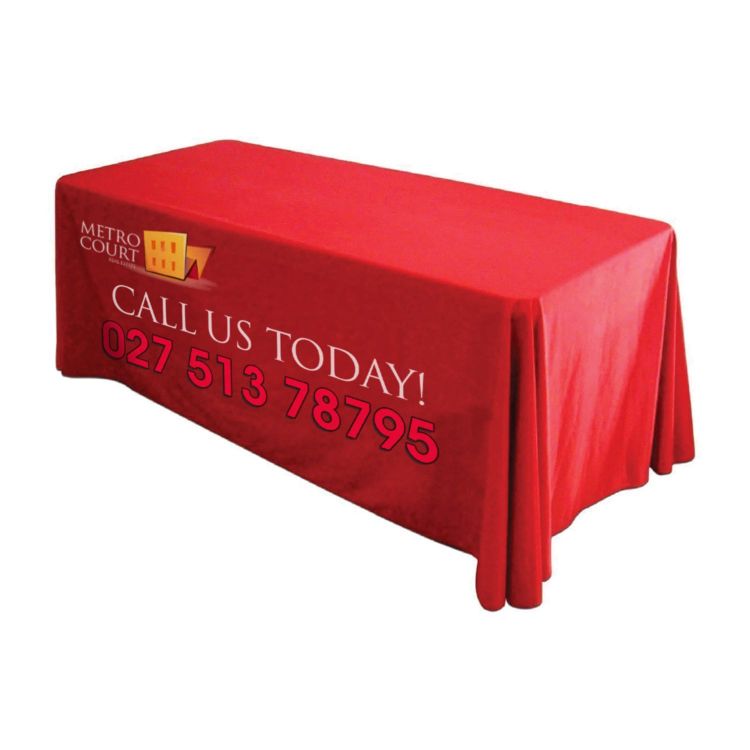 Picture of 6 Foot Table Cover Throw