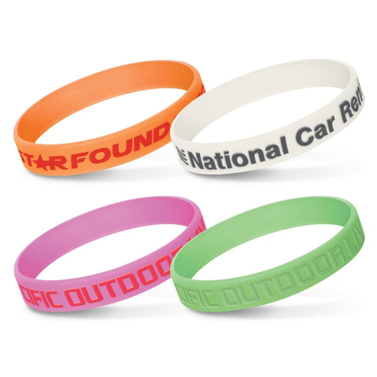 Picture of Silicone Wrist Band - Glow in the Dark